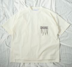 「予約商品」EMBROIDERED T-SHIRT (WHITE)