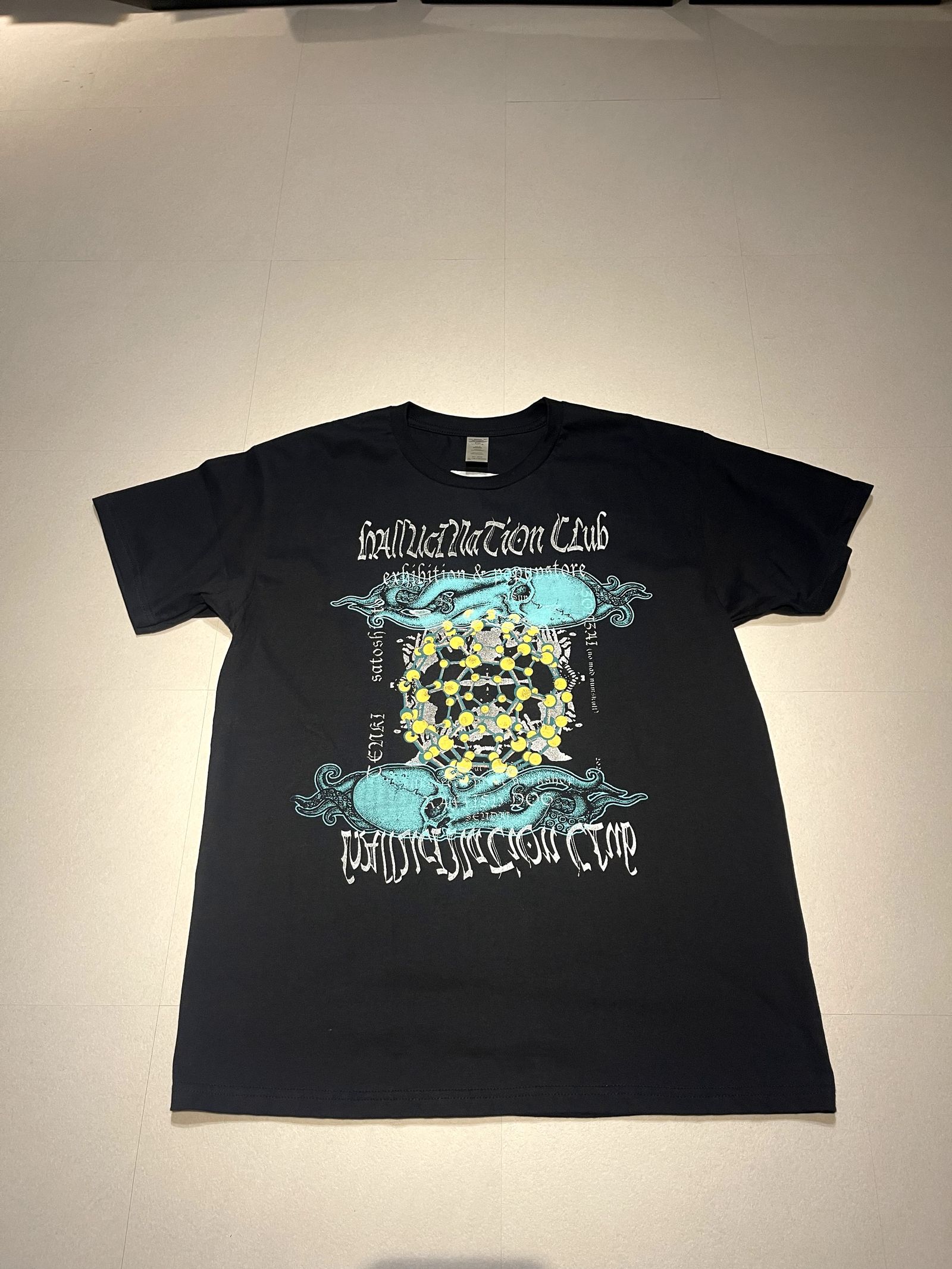 【一点もの】HALLUCINATION CLUB / Tシャツ 09 (ZONZAI, Satoshi Ito, TENKI)