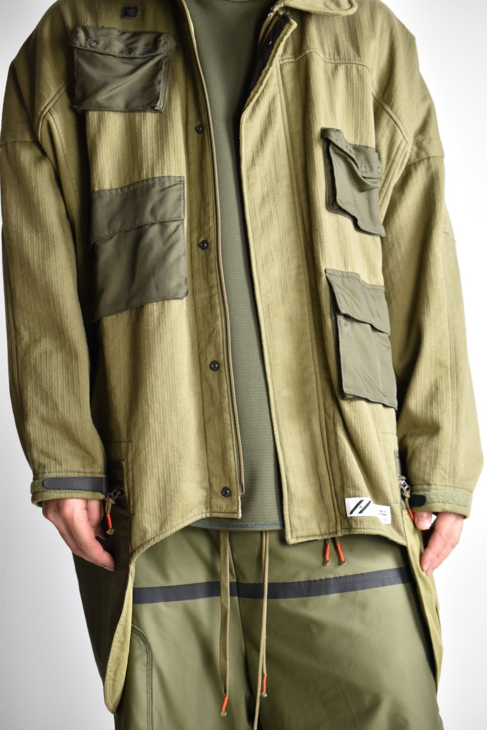 AIRBORNE SMOCK JUMP WIDE JACKET c/#2 KHAKI