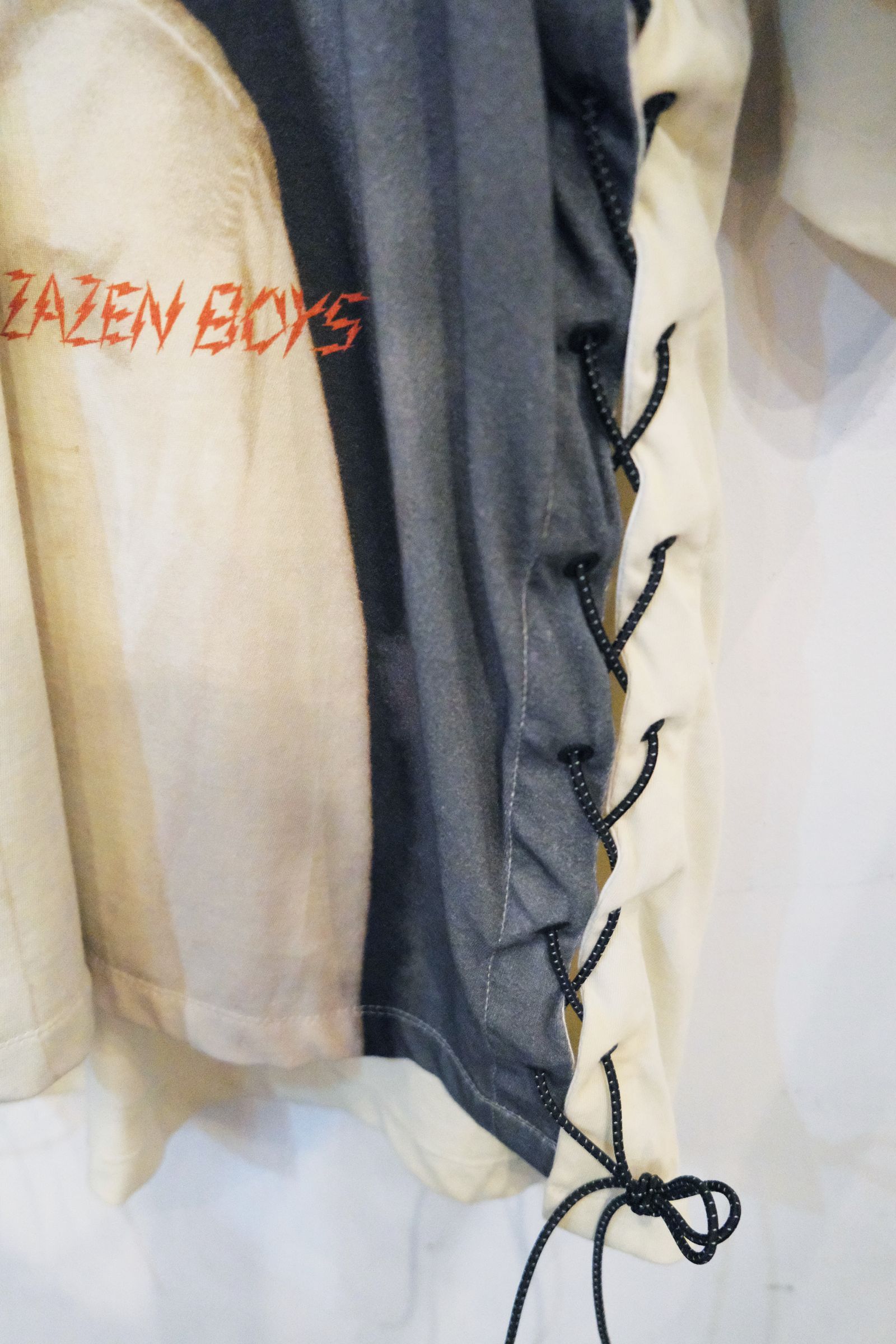 × ZAZENBOYS DELAYMAN LACE UP S/S / Tシャツ