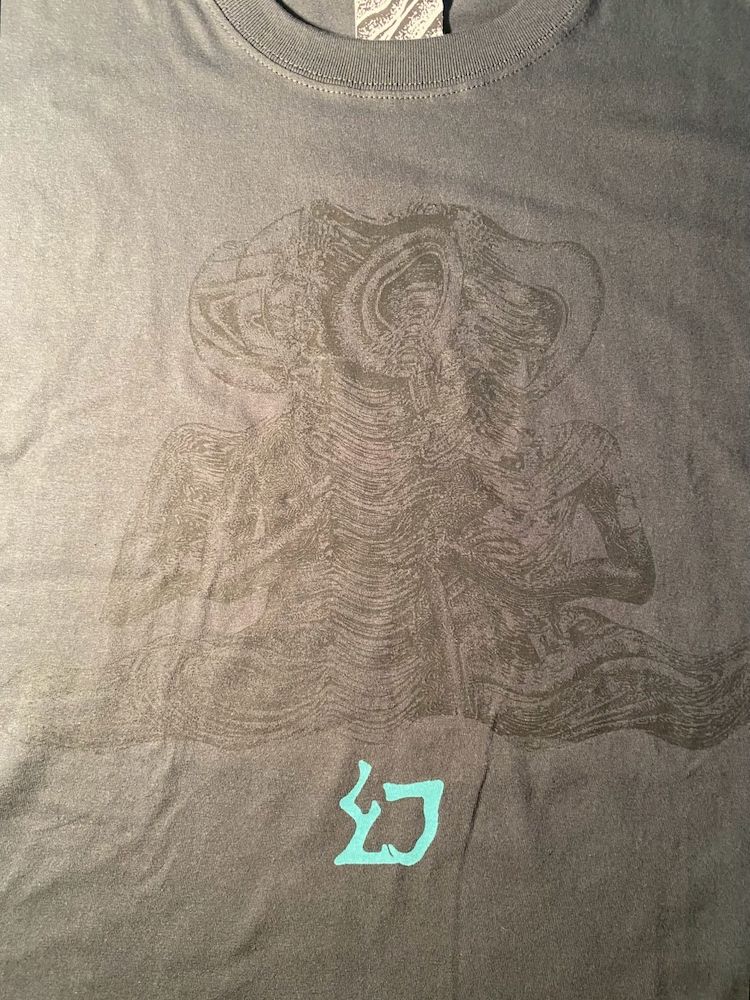 【受注生産】HALLUCINATION CLUB "ZATAI effect T-shirts" GREYSHGREEN  (satoshi ito)