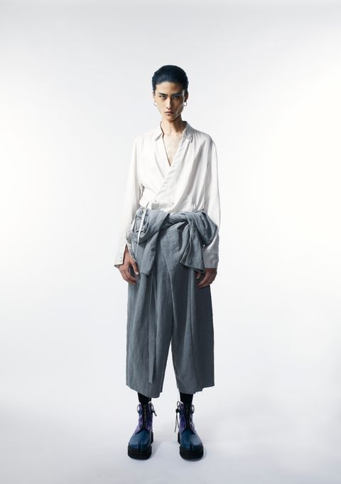 HAKAMA JUMP SUIT / ジャンプスーツ (BLACK,GRAY,GREEN)
