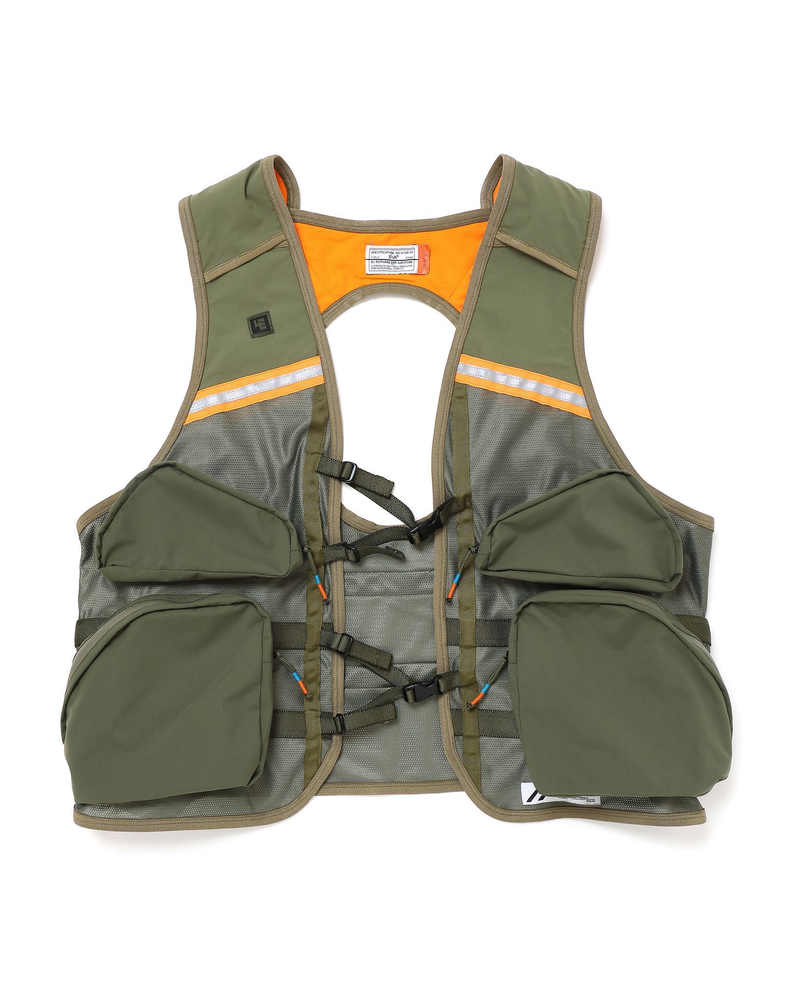 トップス siva TACTICAL VEST SÏVA - 「予約商品」TACTICAL VEST # c/BLACK | HAZE