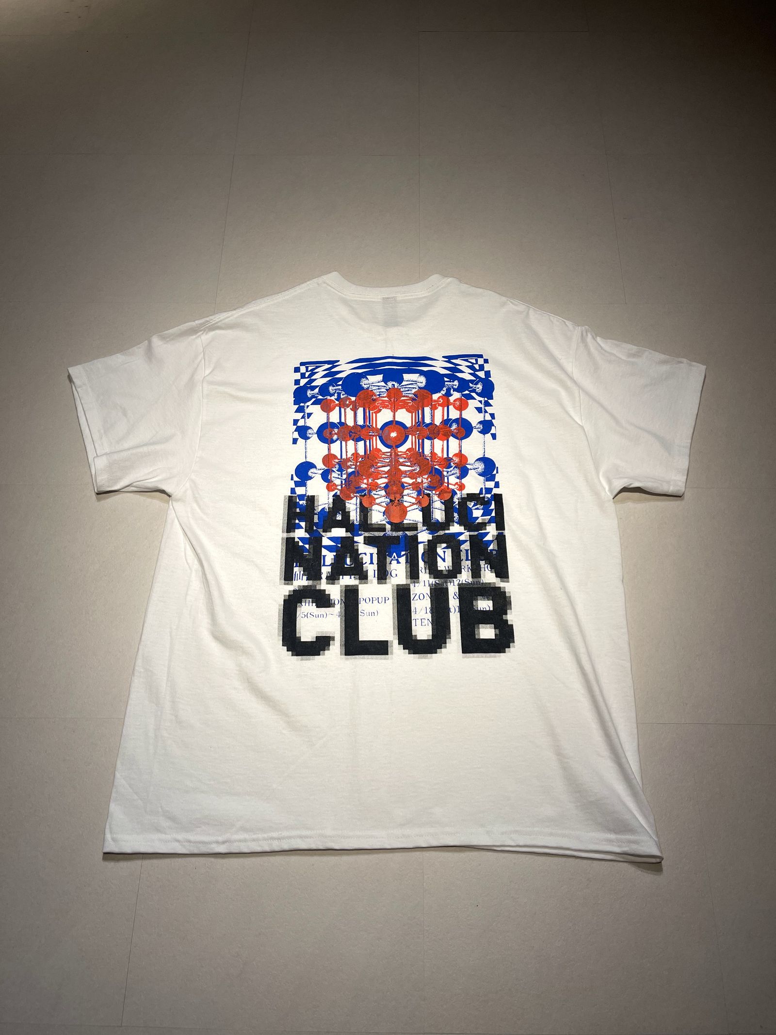 【一点もの】HALLUCINATION CLUB / Tシャツ 12 (ZONZAI, Satoshi Ito, TENKI)