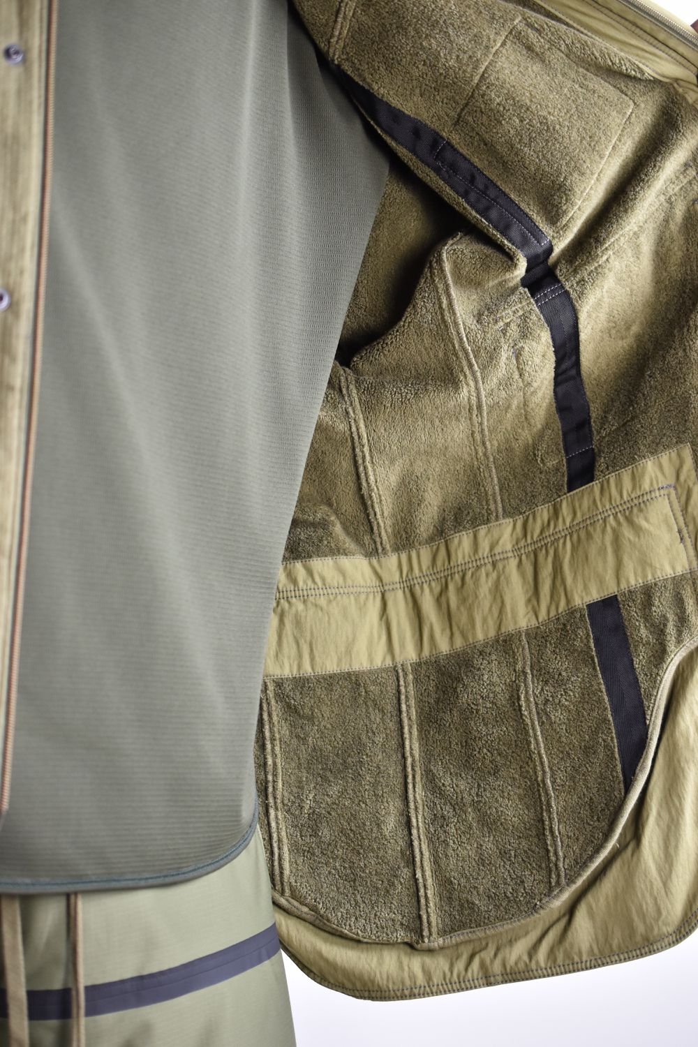 AIRBORNE SMOCK JUMP WIDE JACKET c/#2 KHAKI