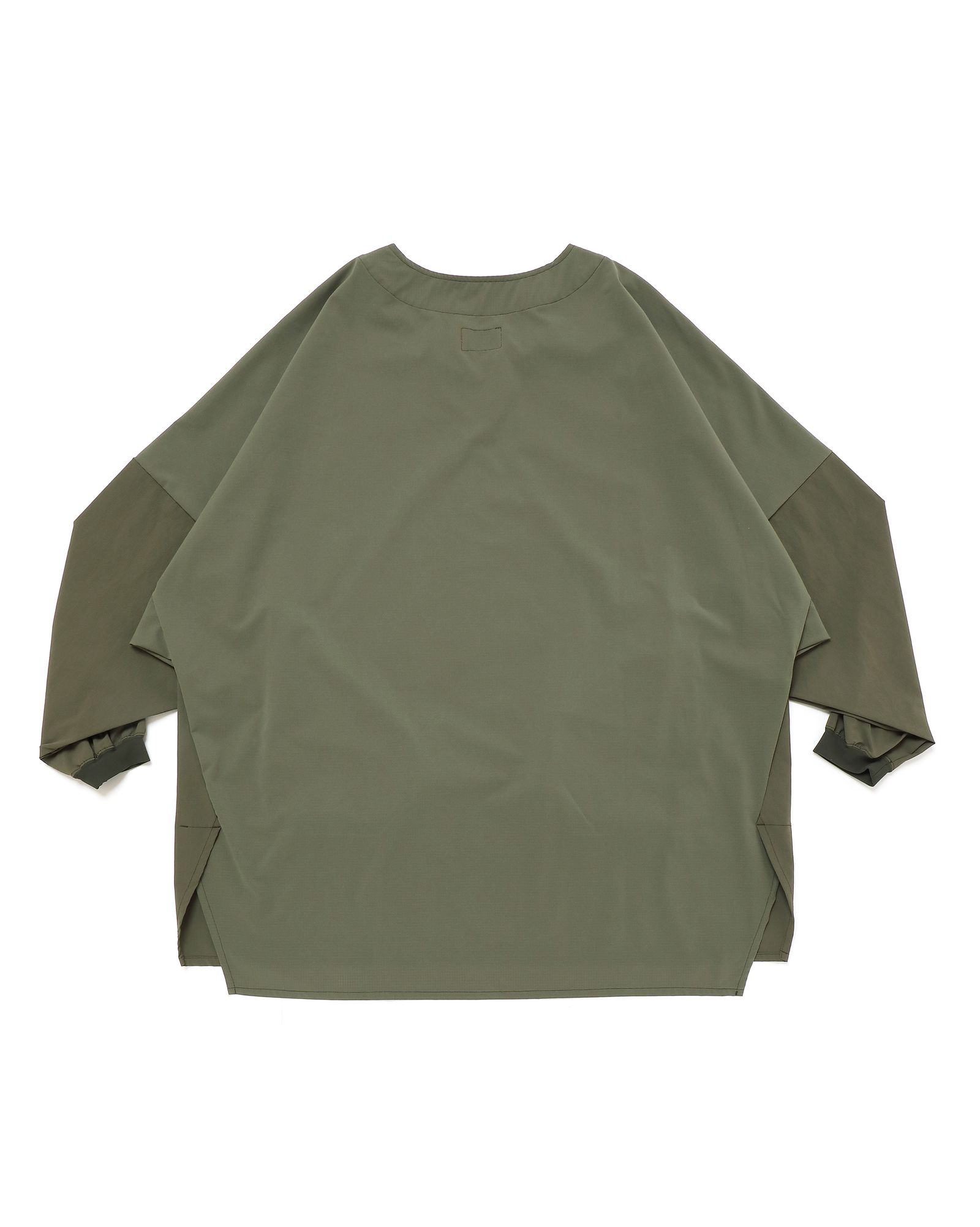 「予約商品」DOLMAN SEAM-LINE WIDE L-SLEEVE # c/KHAKI