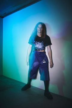 STEPPED PUNKS WORK SHORT PANTS / ワークショーツ (BLACK,BLUE)