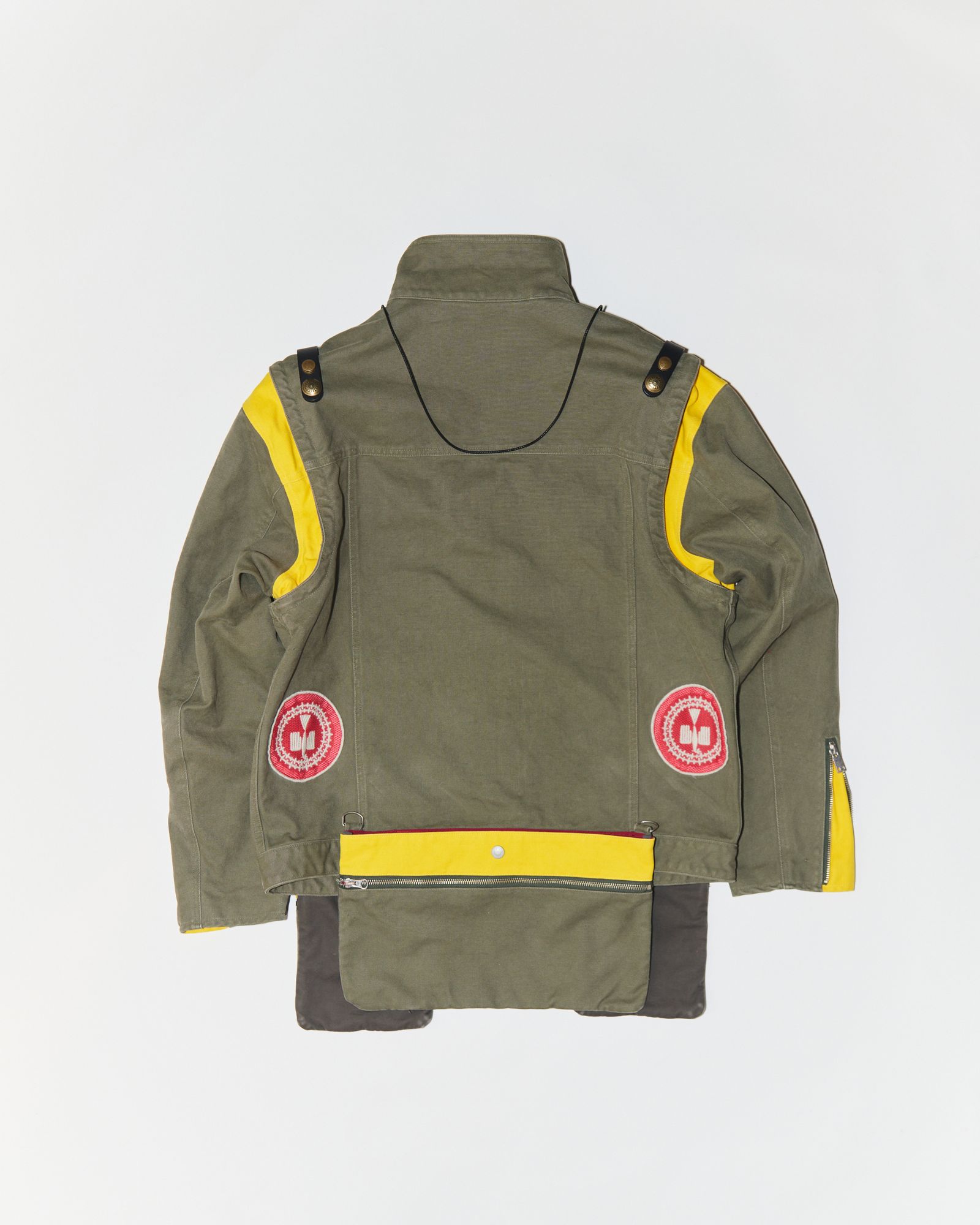 945-82GJ474-1 (Black, Khaki/Yellow)