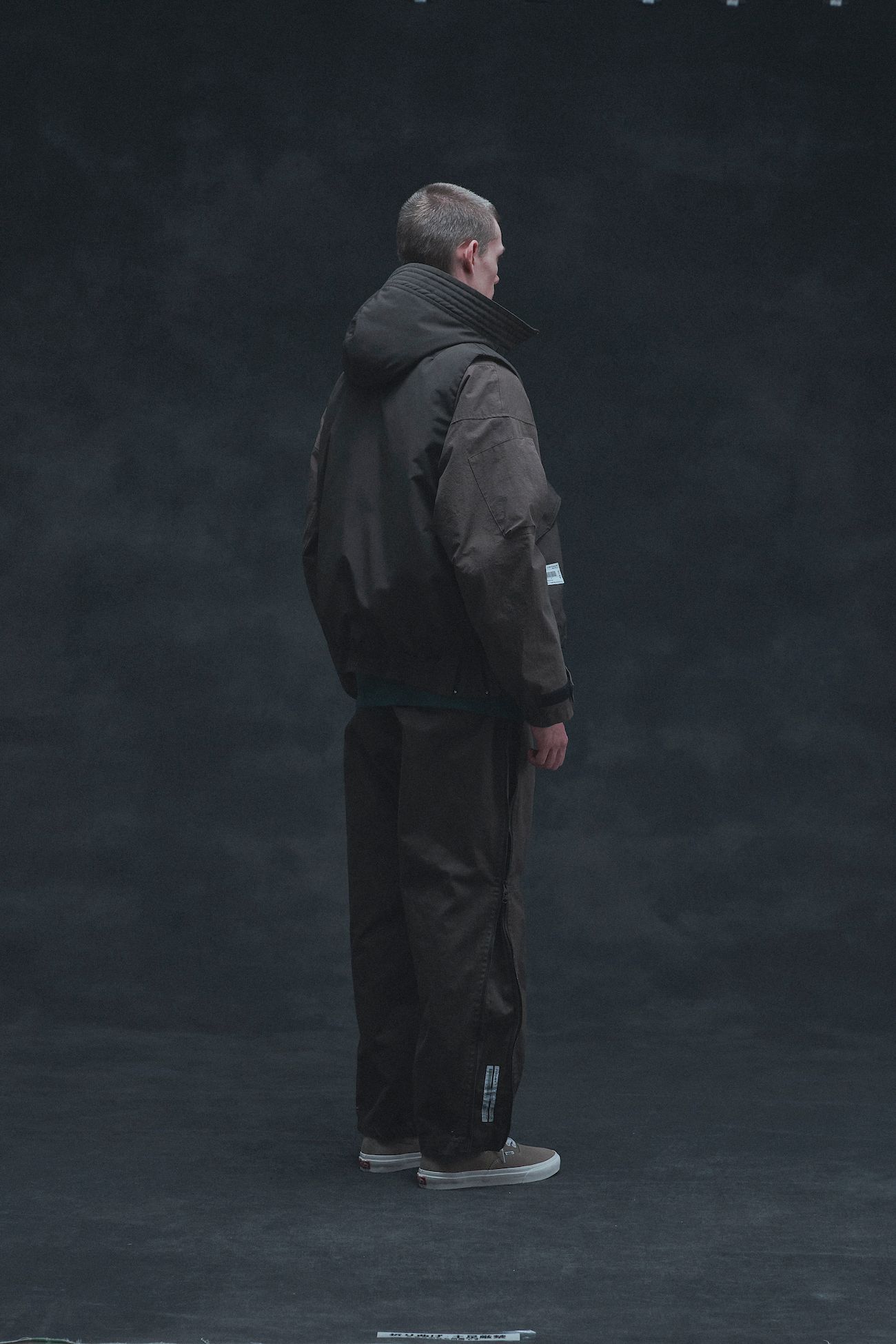 POLIQUANT - THE DEFORMED BRUSHING BACK FLIGHT JACLET / THE