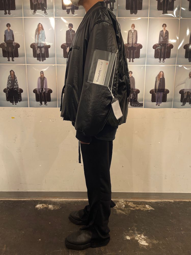 CORPSE PACKED FLIGHT JACKET / フライトジャケット (Black, Greige)