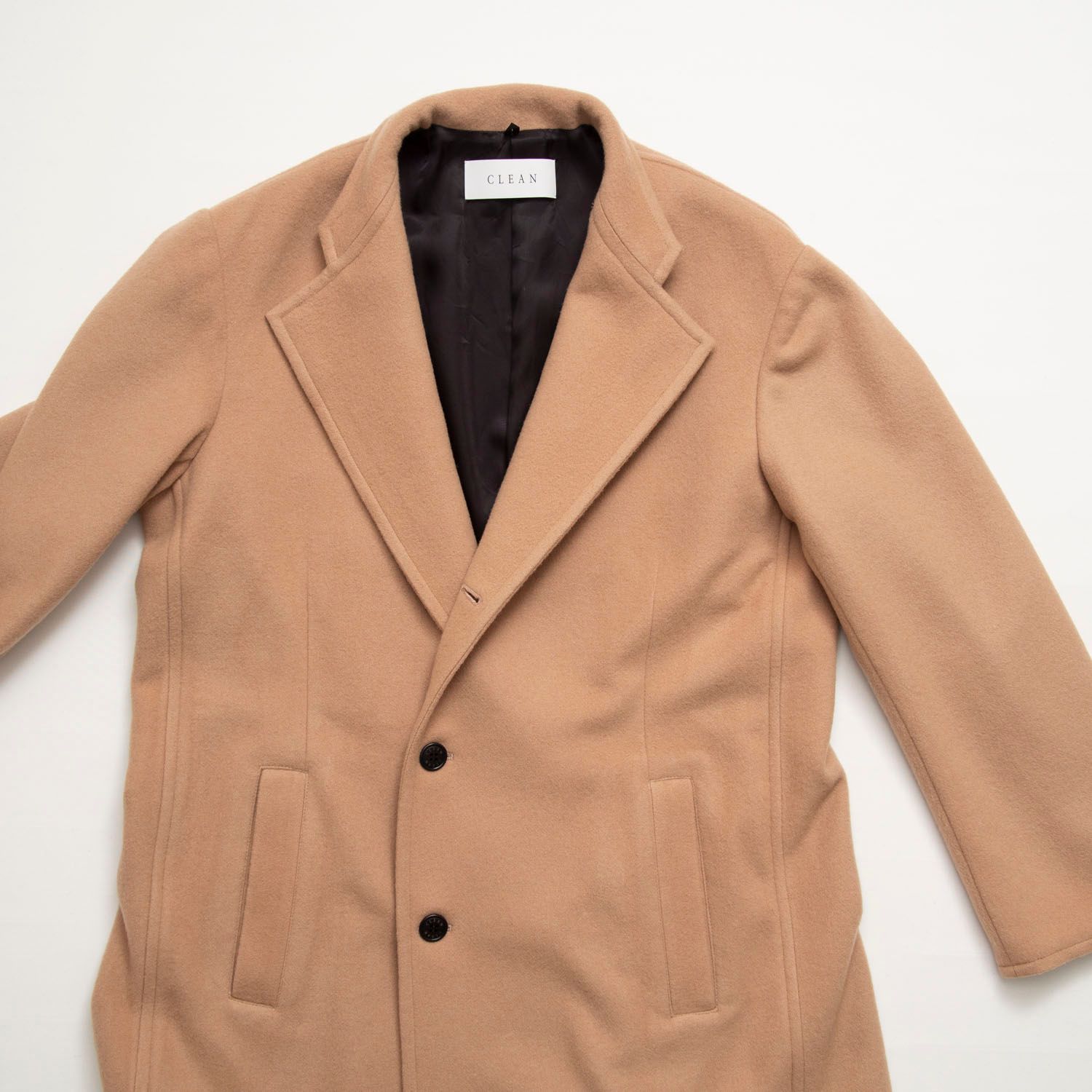 WOOL BEAVER 98 COAT (BEIGE)