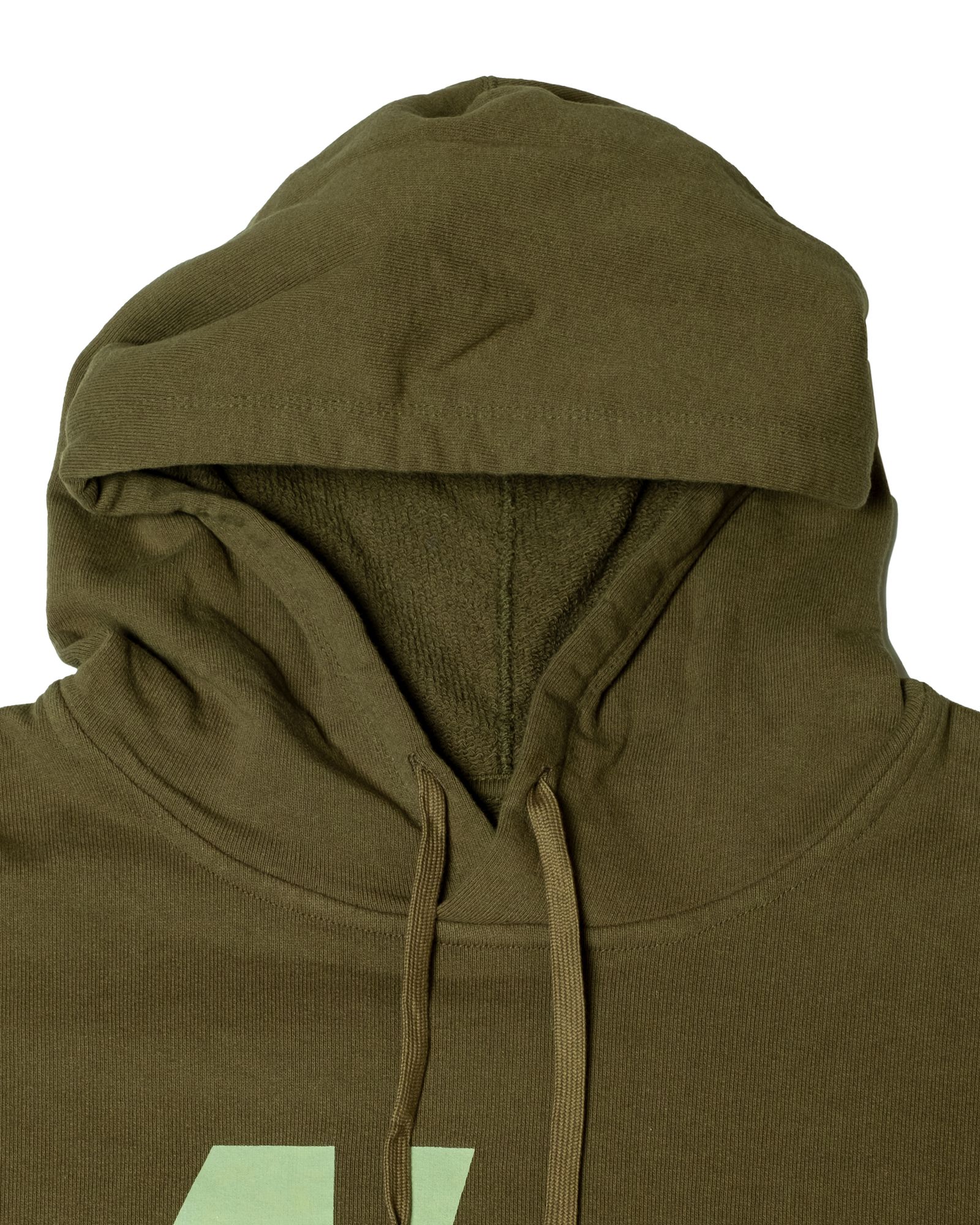 「予約商品」KANGAROO-POCKET WIDE JOGGER HOODIE / col: KHAKI