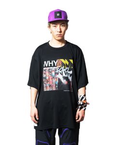 WHY x RATFACE WIDE DRY-TEE / col: BLACK