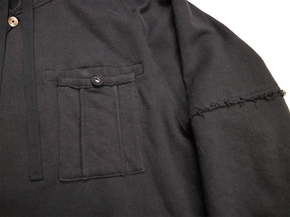 SWEAT GOWN PARKA (BLACK)