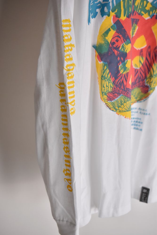"HAZE別注" 般若心経ロンTEE     WHITE