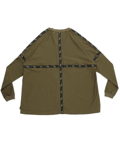 FLATSEAM LINE WIDE L-SLEEVE c/#3 SAND