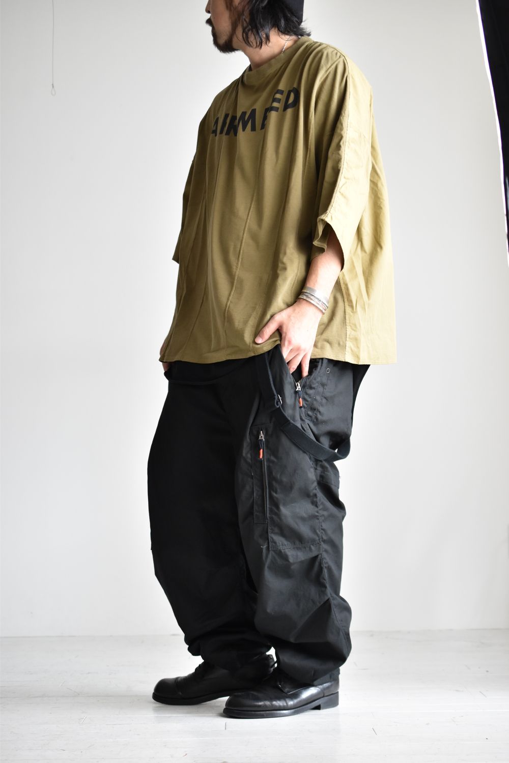 ARMED WIDE SHIRT c/#3 SAND