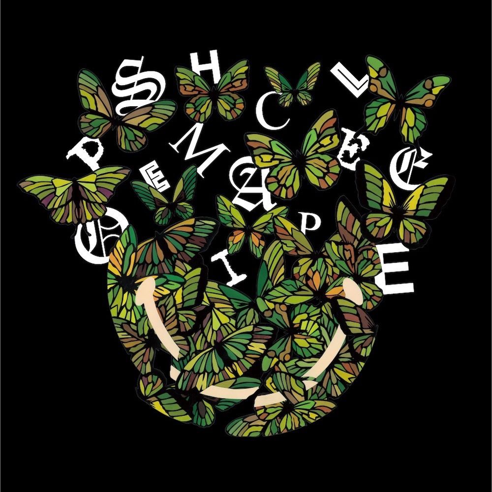 「予約商品」BROKEN SMILE  S/S T-shirts (BLACK)