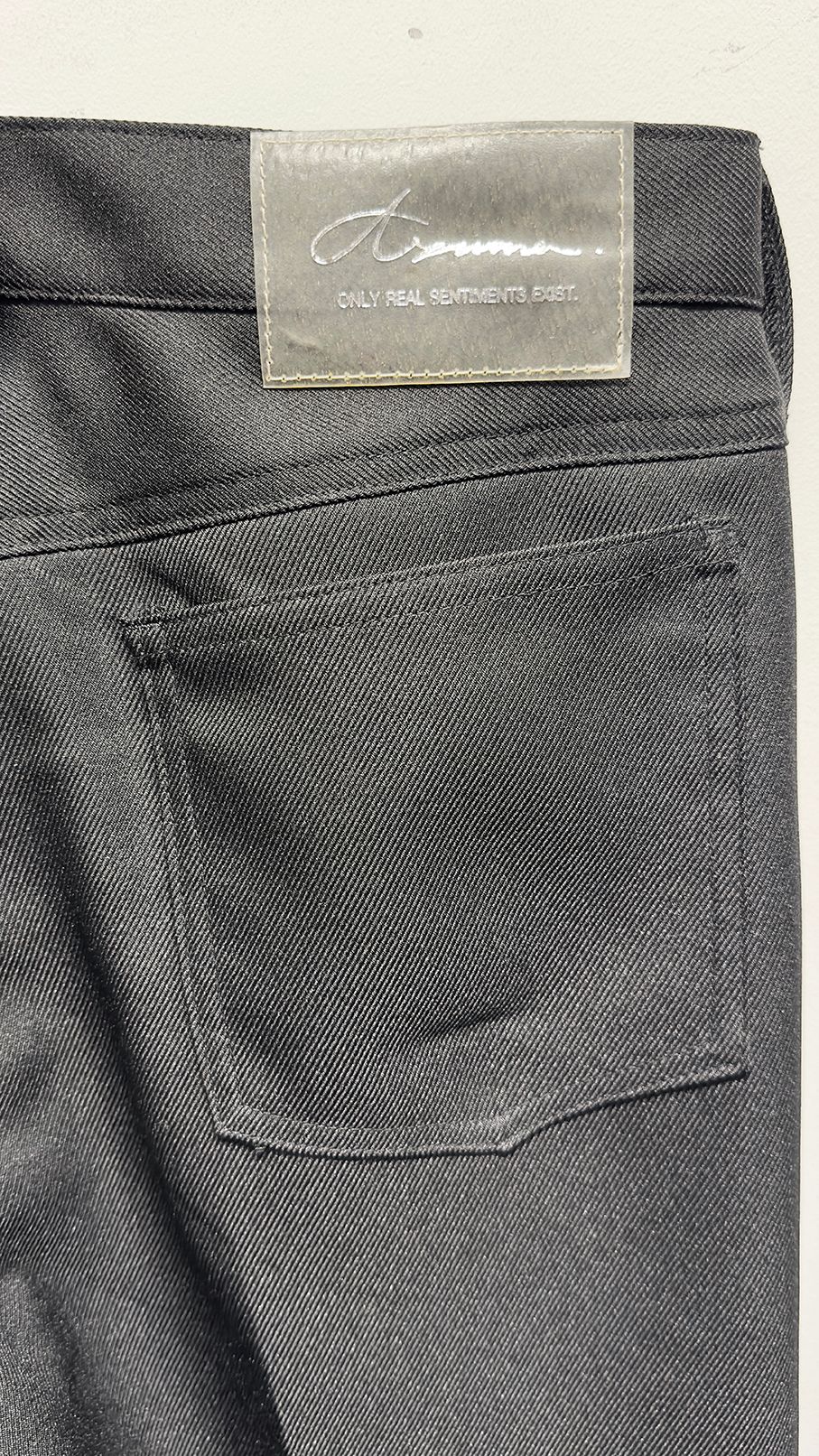 WESTERN WRANCHER DRESS PANTS / ポリエステルツイル パンツ (Black, Purple)