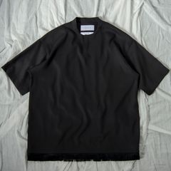 「予約商品」FRINGED PULLOVER SHIRT (BLACK)