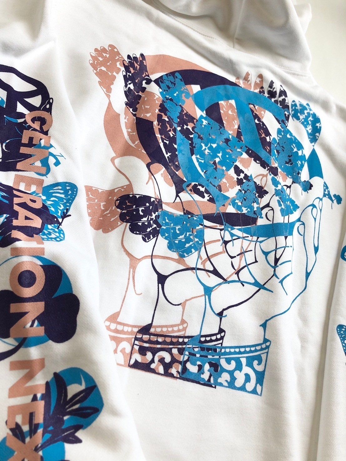 「予約商品」clockwork peace symbol 【hoodie】05