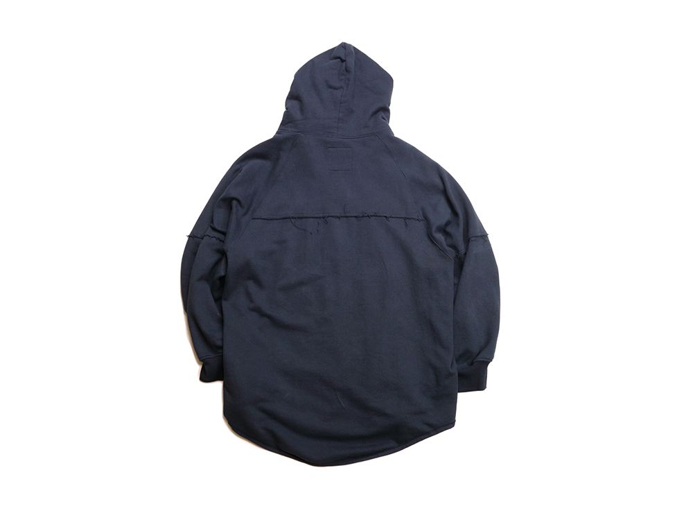 SWEAT GOWN PARKA (BLACK)