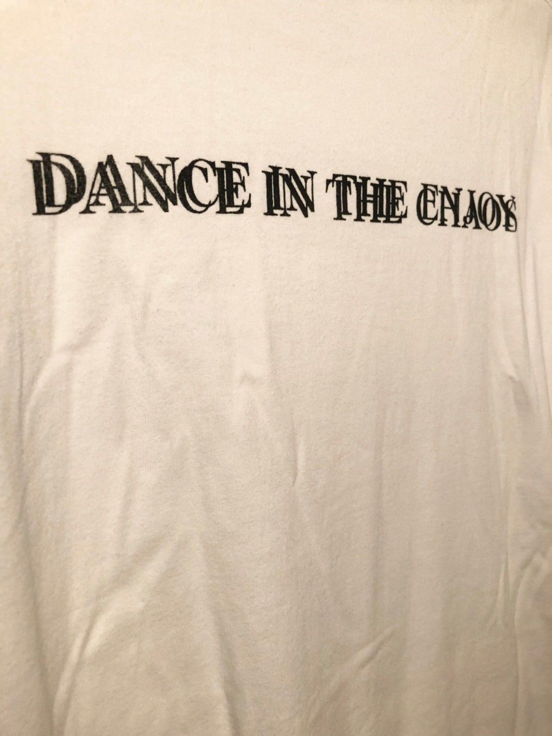 「予約商品」.butterfly anarchy symbol T-shirt 01