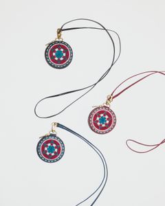 945-81GAC337-1 / サークルポーチ ミニ (BLACK, BLUE, RED)
