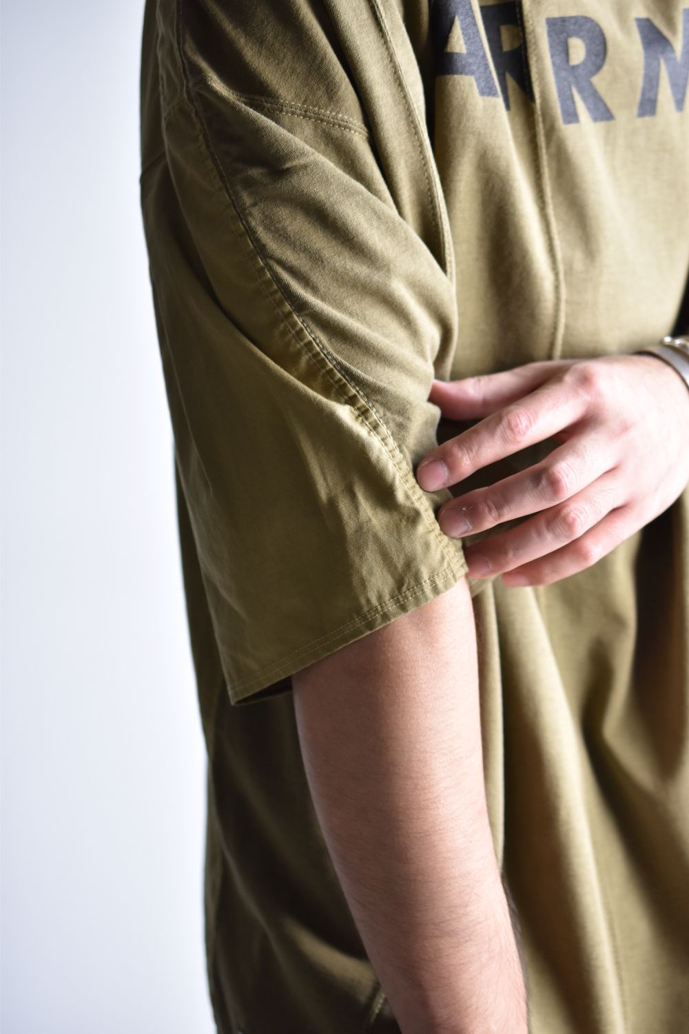ARMED WIDE SHIRT c/#3 SAND