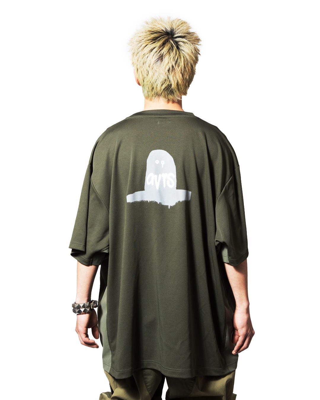 WHY x RATFACE WIDE DRY-TEE / col: KHAKI