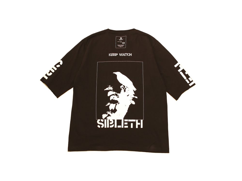【OFFICIAL BOOTLEG CTLG 13】”KEEP WATCH” Half Sleeve T-sh (BLACK)