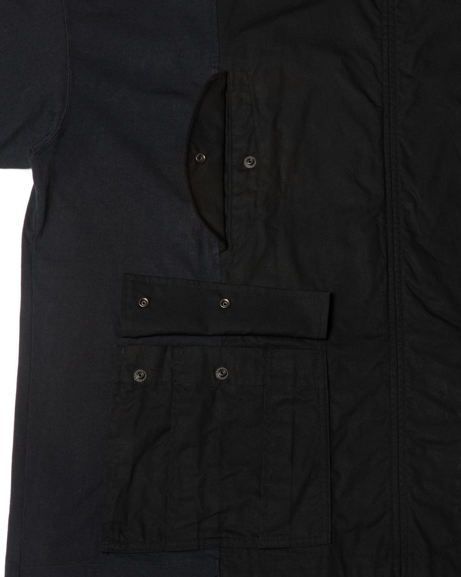 「予約商品」BDU POCKETS OVERSIZED L-SLEEVE / col: BLACK