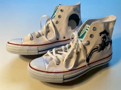 【一点もの】HALLUCINATION CLUB / CONVERSE ALL STAR HI / 27.5cm (ZONZAI,Satoshi Ito)