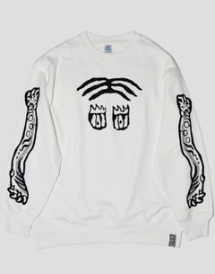 スポットアイテム "干支" 虎スウェット WHITE