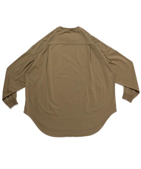 TOO BIG BAGGY NECK JERSEY c/#3 SAND