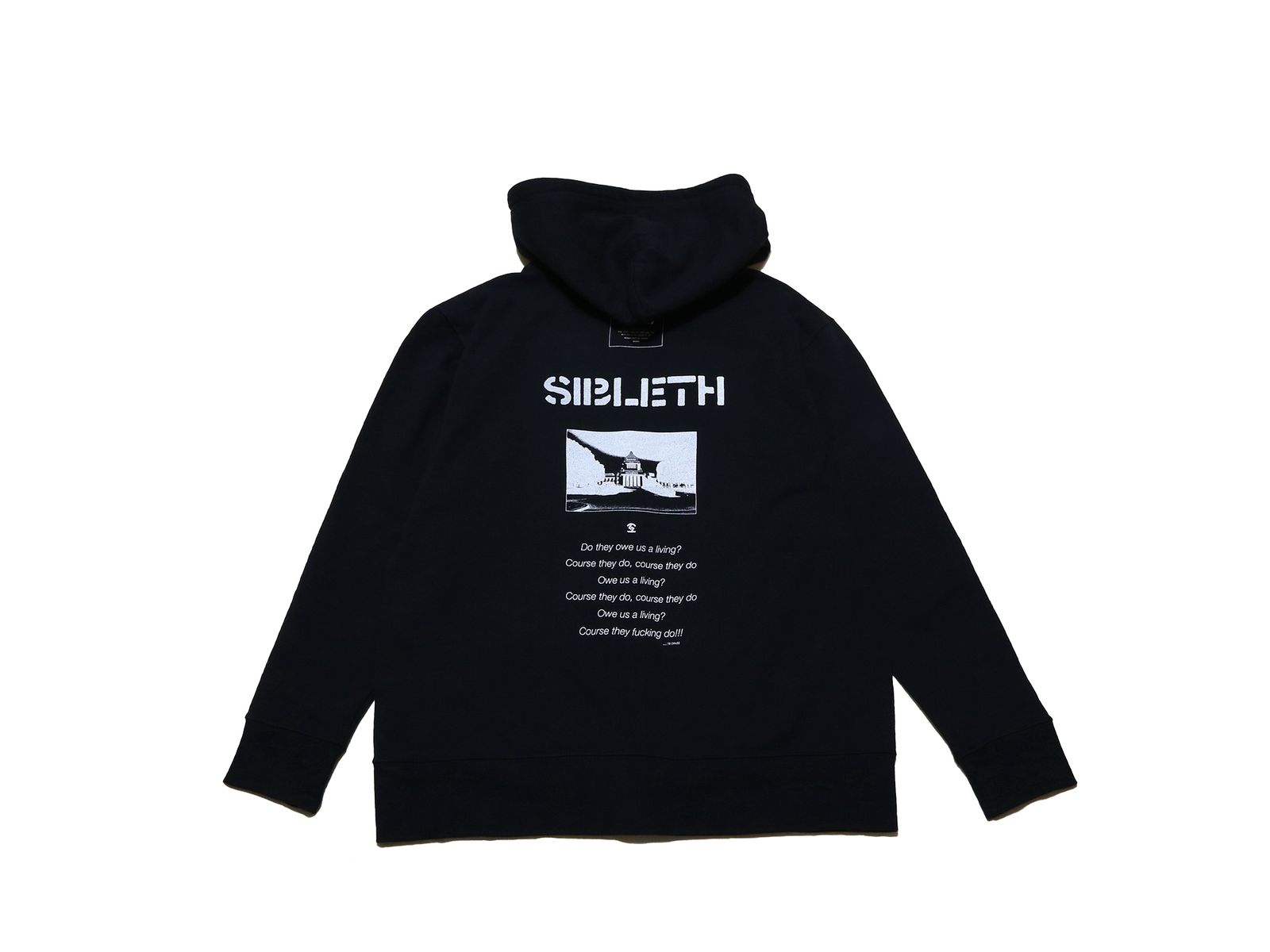-OFFICIAL BOOTLEG CTLG 05- “Owe us a living?” ZIP-UP PARKA