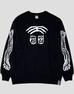 スポットアイテム "干支" 虎スウェット BLACK