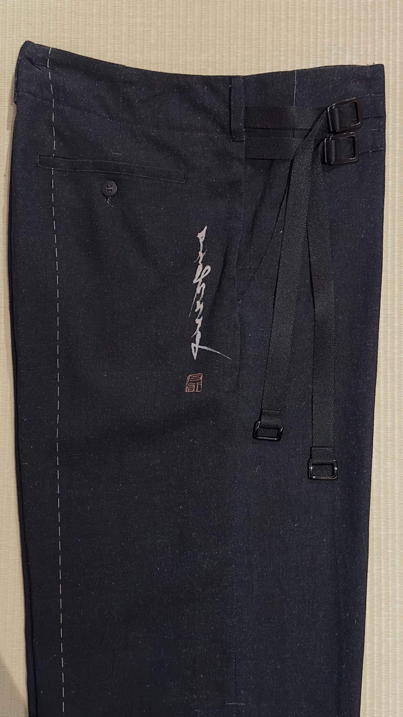 JAPONISM PATTERN WIDE SLACKS / スラックス (BLACK,GRIGE)