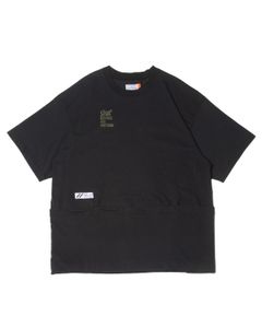 「予約商品」MECHANIC STORAGE LOOSE-FIT TEE / col: BLACK