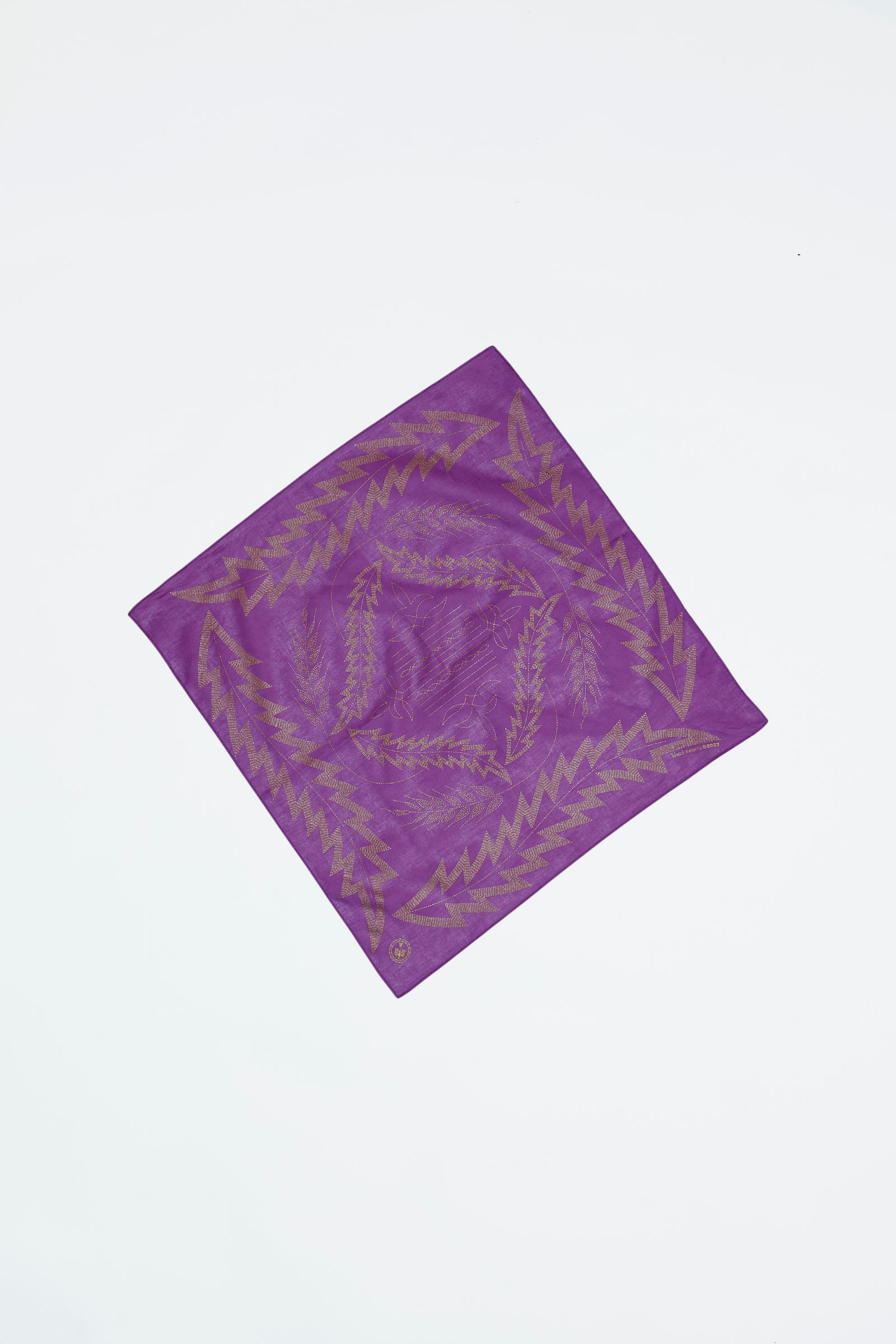 945-78TT94-1 / バンダナ付ロンT（GREEN, PURPLE, BLUE, CREAM）
