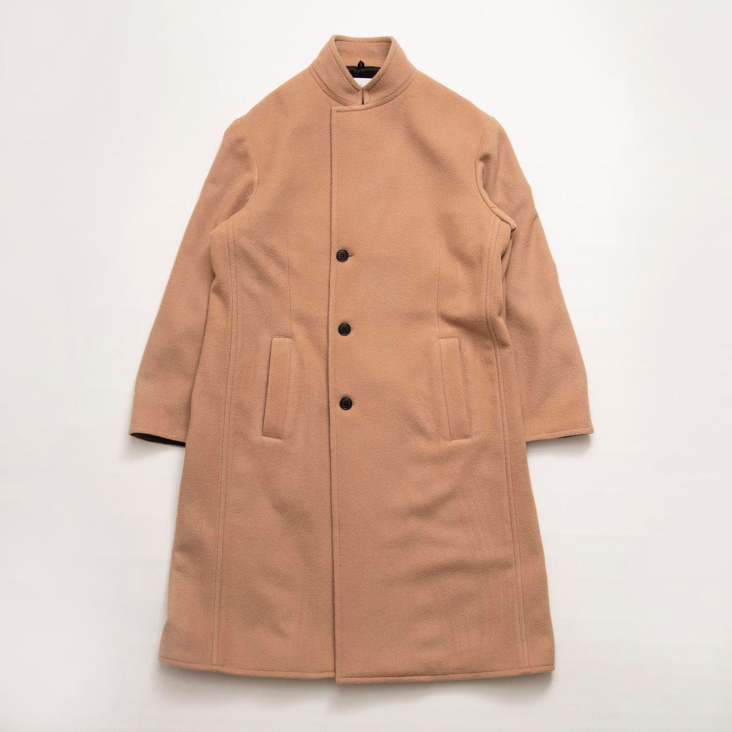 WOOL BEAVER 98 COAT (BEIGE)
