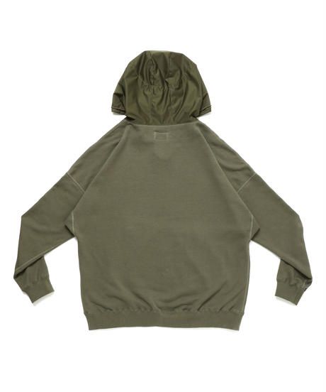 DRAW CODE HOODED PULL JERSEY c/#2 OD