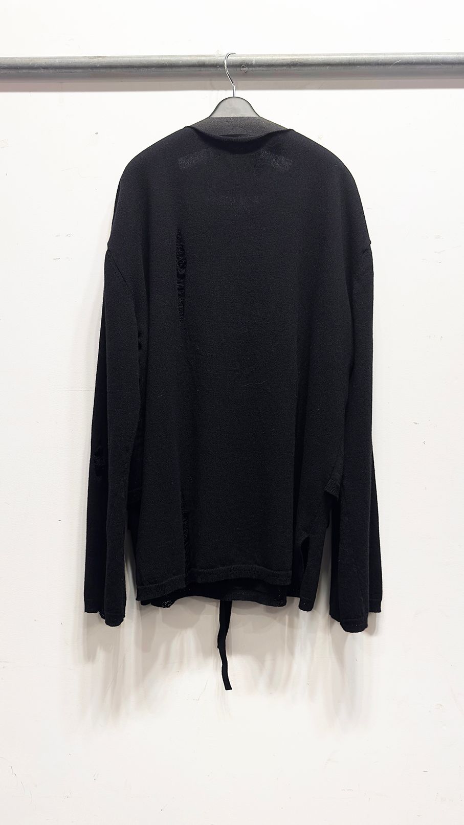 JANIS’S LAYERED KNIT PULLOVER / プルオーバーニット (Black, Yellow)