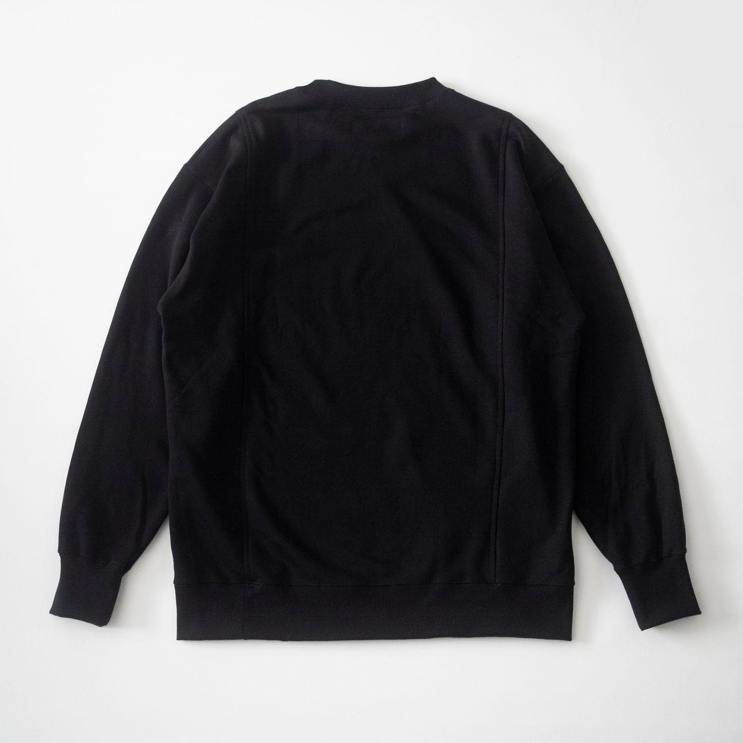 STAND NECK SWITCH SWEAT (BLACK)