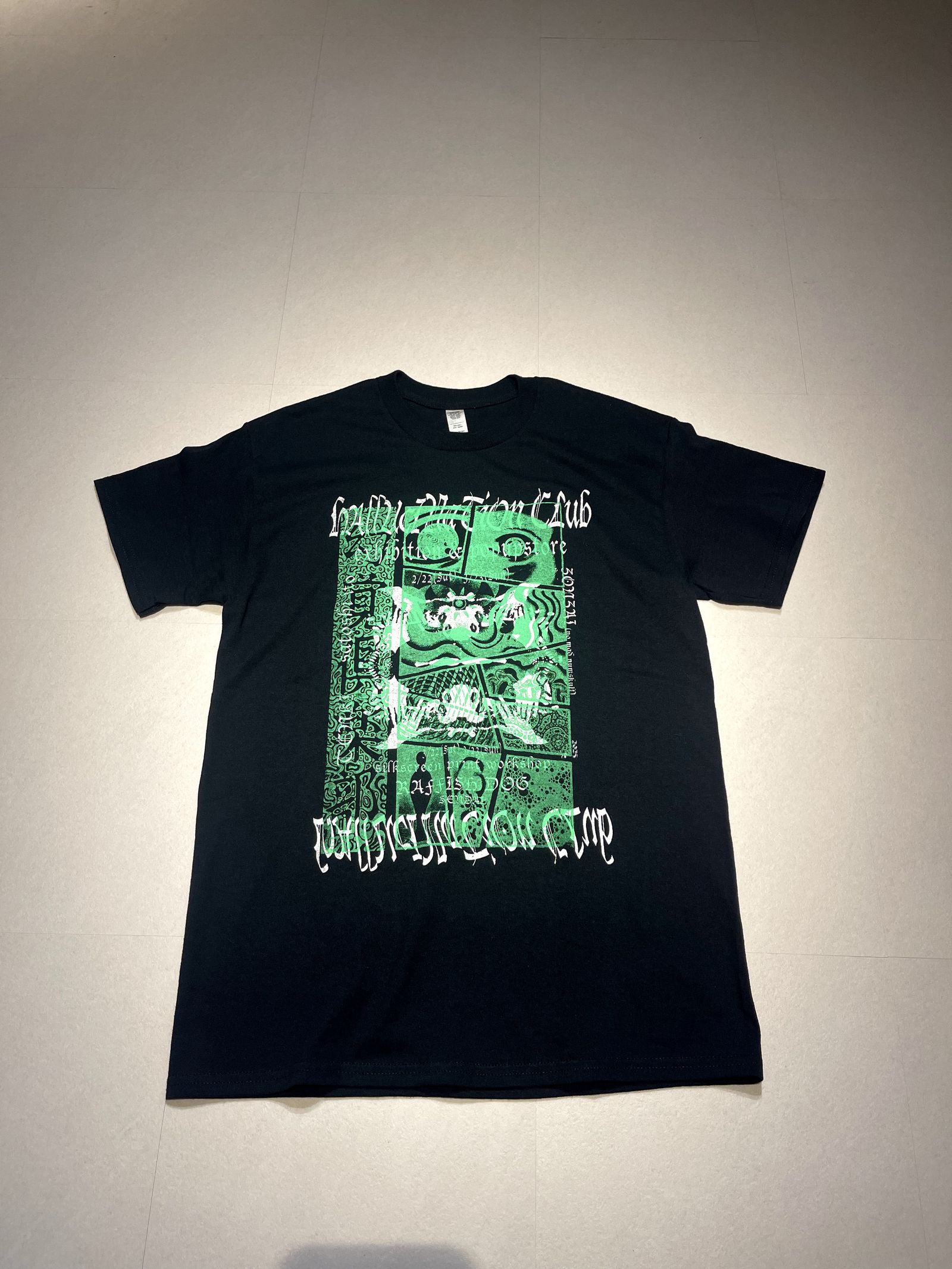 【一点もの】HALLUCINATION CLUB / Tシャツ 04 (ZONZAI, Satoshi Ito, TENKI)