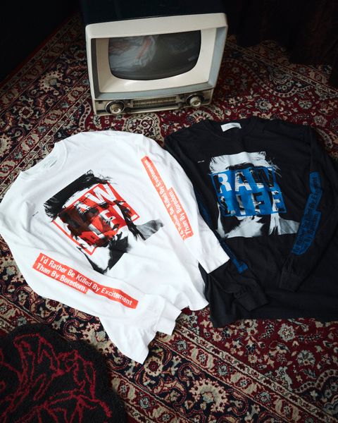× 真島昌利 "RAW LIFE" T-SHIRT L/S