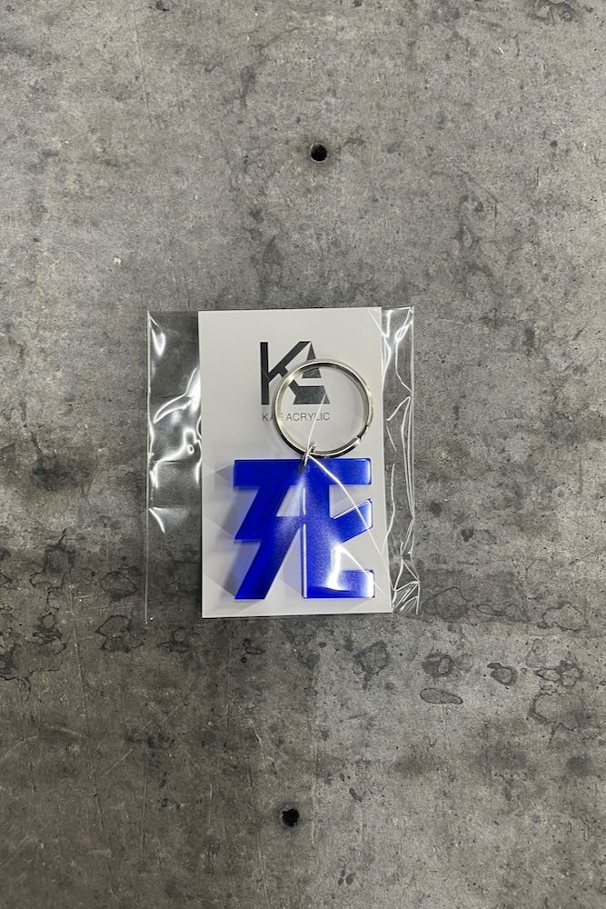 デスパターンズ2022  "死"キーホルダー ブルー02