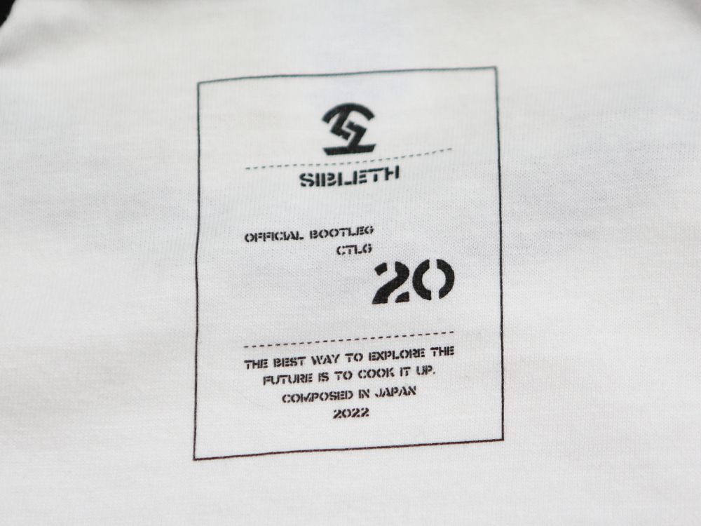 【OFFICIAL BOOTLEG CTLG 20】”ANTI-3” Raglan 3/4 Sleeve T-shirt