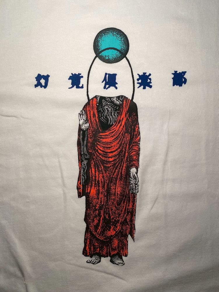 【受注生産】HALLUCINATION CLUB "RITSUZOU  T-shirts" WHITE  (satoshi ito)