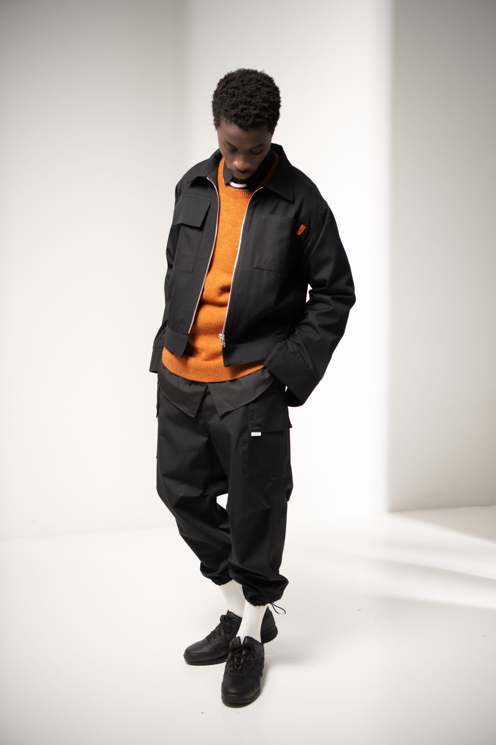 「予約商品」CREWNECK SWEATER (CARROT)